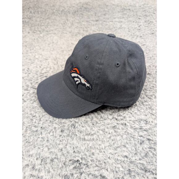 Denver Broncos NFL Hat Adult One Size Blue Orange Embroidered Strap Back Cap - Picture 2 of 6